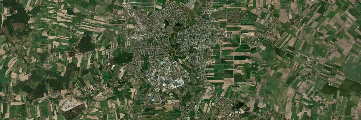 Widok na miasto: Ciechanów