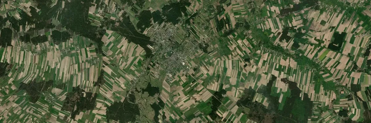 Widok na miasto: Ciechanowiec