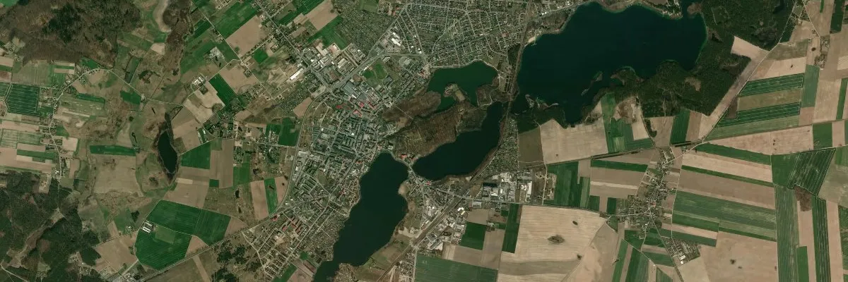 Widok na miasto: Człuchów