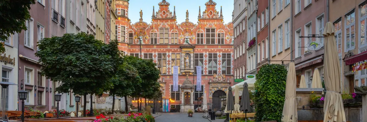 Widok na miasto: Gdańsk