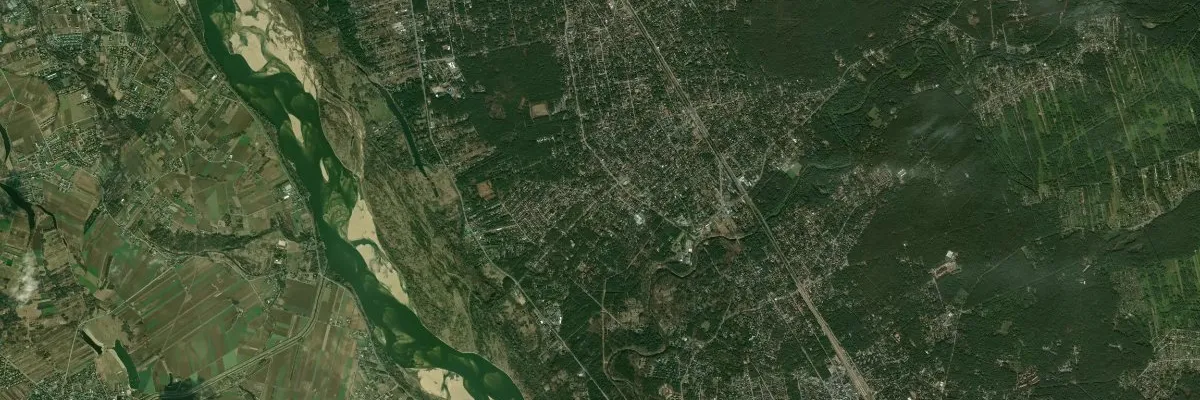 Widok na miasto: Józefów