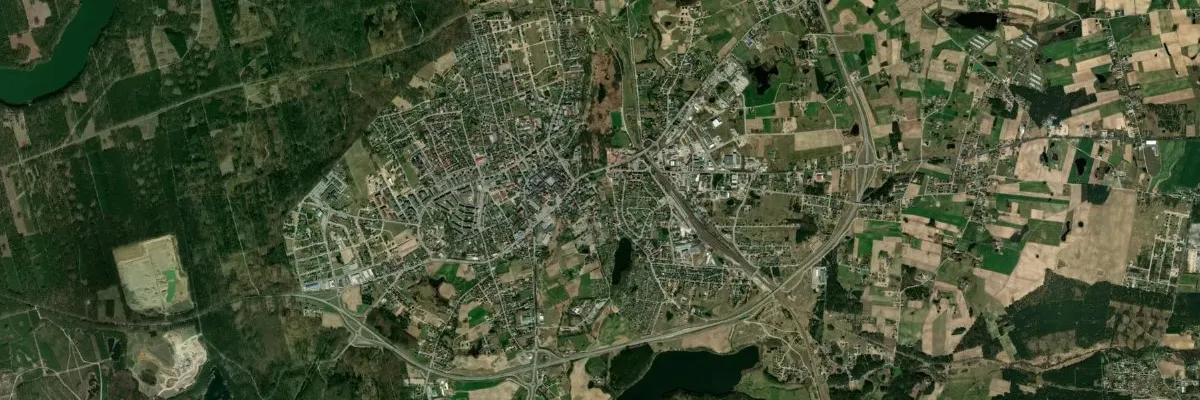 Widok na miasto: Kościerzyna
