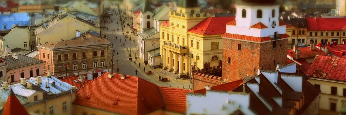 Widok na miasto: Lublin