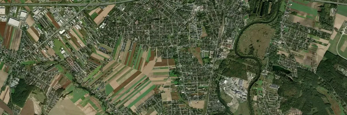 Widok na miasto: Luboń