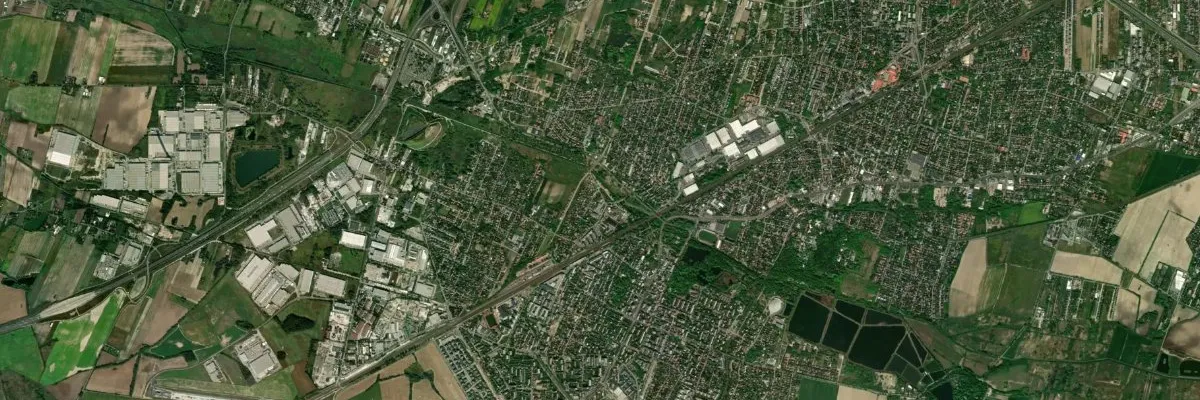 Widok na miasto: Pruszków