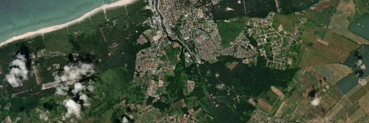 Widok na miasto: Ustka
