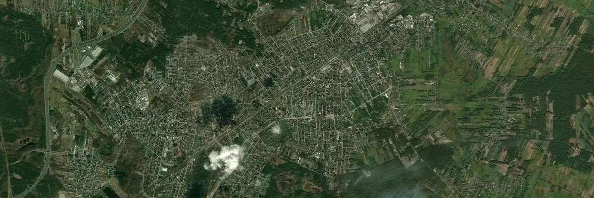 Widok na miasto: Wołomin