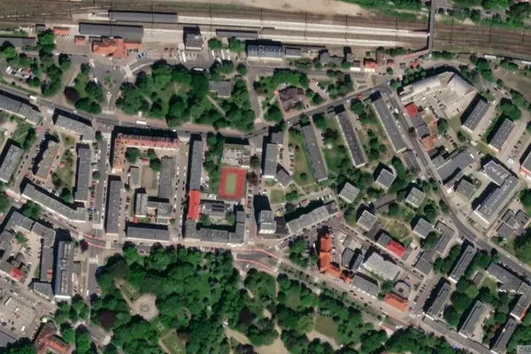 Widok z lotu ptaka: Muzeum Bursztynu