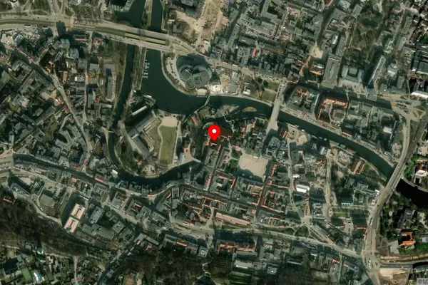 Widok z lotu ptaka: Muzeum Diecezjalne Diecezji Bydgoskiej