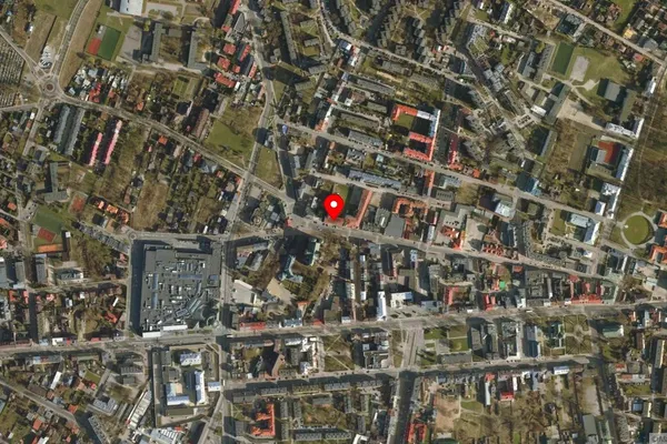 Widok z lotu ptaka: Muzeum Diecezjalne w Siedlcach