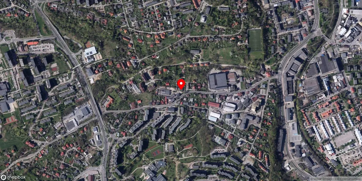 Satelitarny widok na Muzeum Fiata 126p