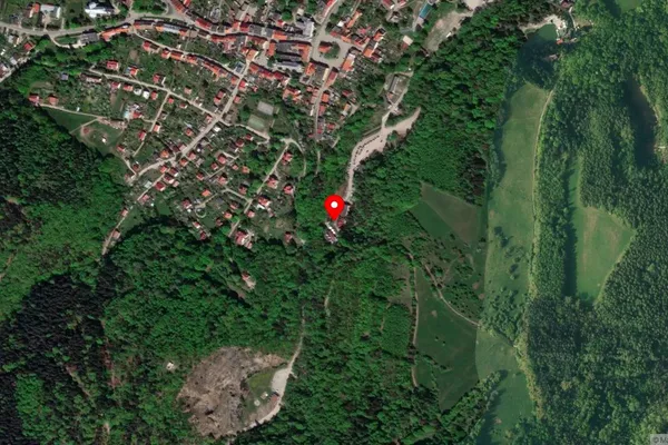 Widok z lotu ptaka: Muzeum Górnictwa i Historii Złotego Stoku
