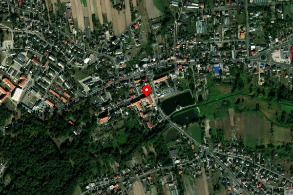 Widok z lotu ptaka: Muzeum Historii Przemysłu w Opatówku
