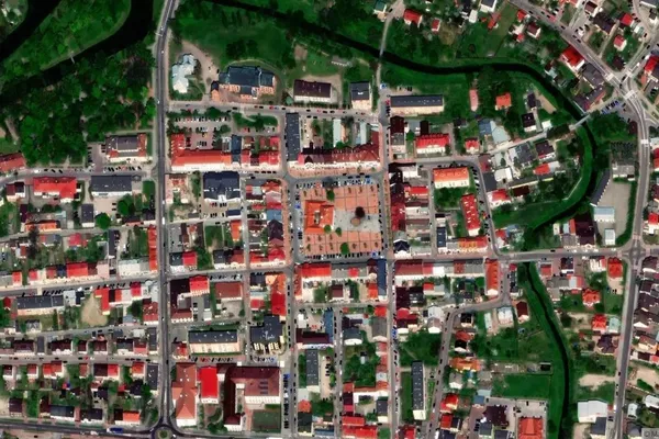Widok z lotu ptaka: Muzeum Historyczne w Przasnyszu