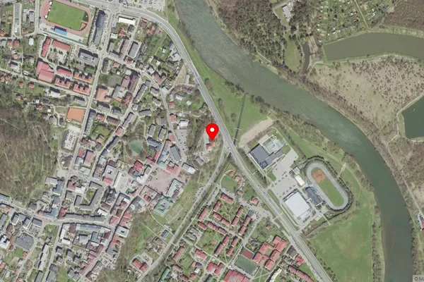 Widok z lotu ptaka: Muzeum Historyczne w Sanoku