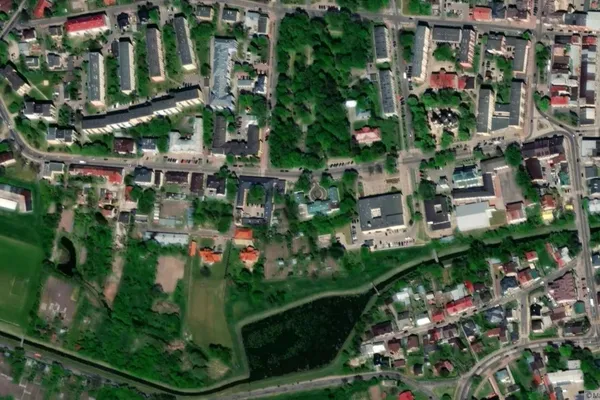 Widok z lotu ptaka: Muzeum im. ks. Stanisława Staszica w Hrubieszowie