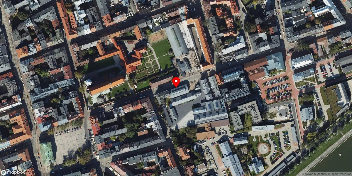 Satelitarny widok na Muzeum Inżynierii i Techniki w Krakowie