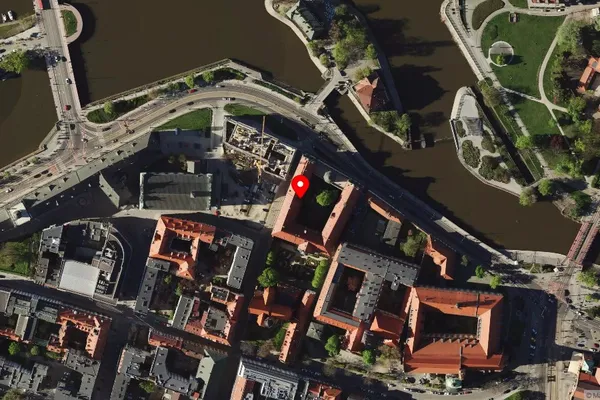 Widok z lotu ptaka: Muzeum Książąt Lubomirskich