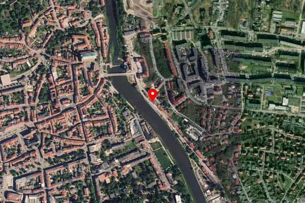 Widok z lotu ptaka: Muzeum Łużyckie w Zgorzelcu