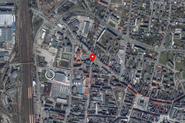 Widok z lotu ptaka: Muzeum Miasta Ostrowa Wielkopolskiego