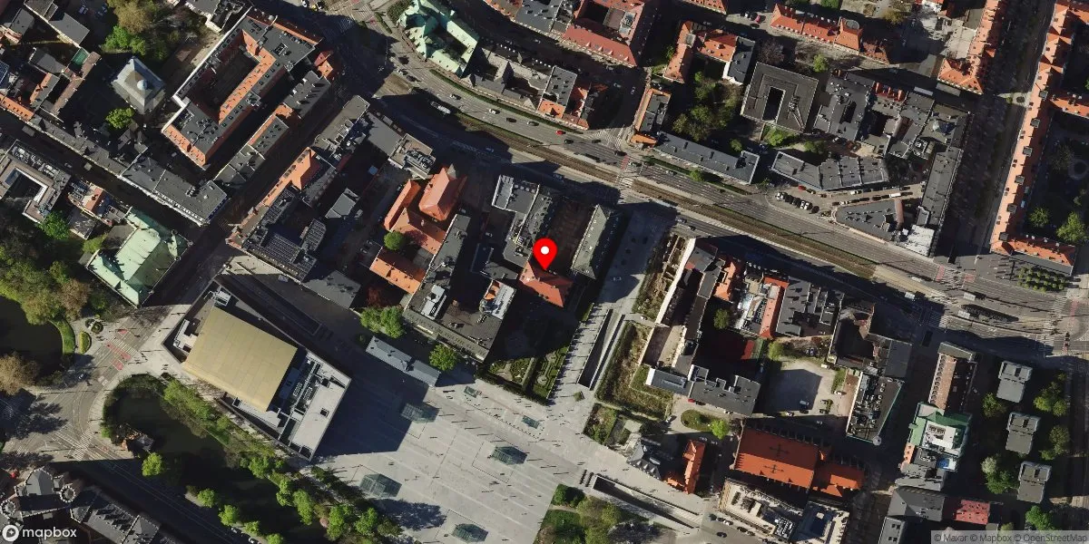 Satelitarny widok na Muzeum Miejskie Wrocławia