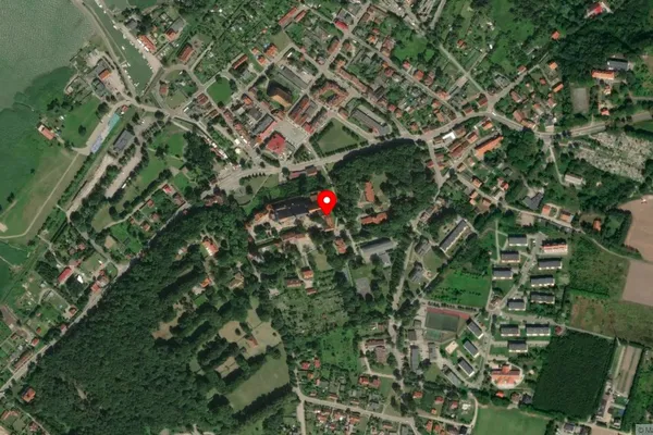 Widok z lotu ptaka: Muzeum Mikołaja Kopernika we Fromborku