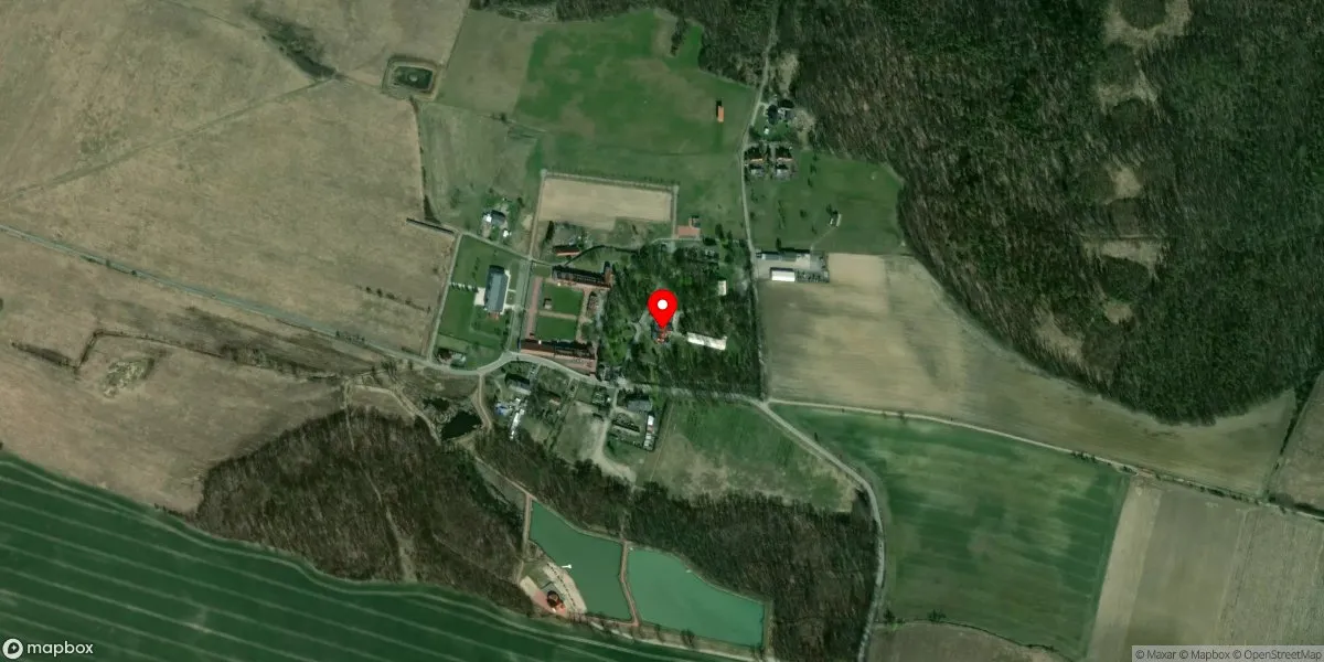 Satelitarny widok na Muzeum Pałac Sulisław