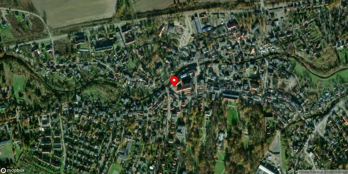 Satelitarny widok na Muzeum Przyrodnicze w Jeleniej Górze