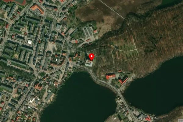 Widok z lotu ptaka: Muzeum Regionalne w Człuchowie