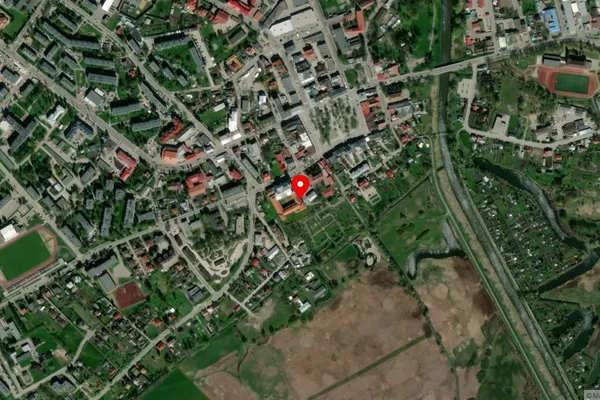 Widok z lotu ptaka: Muzeum Regionalne w Krasnymstawie