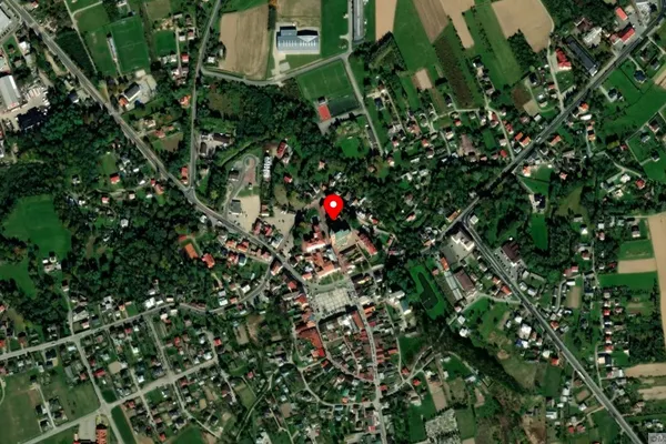 Widok z lotu ptaka: Muzeum Regionalne w Pilźnie