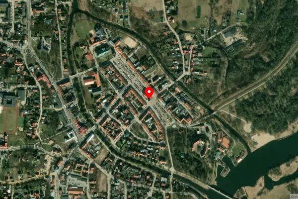 Widok z lotu ptaka: Muzeum Regionalne w Pułtusku
