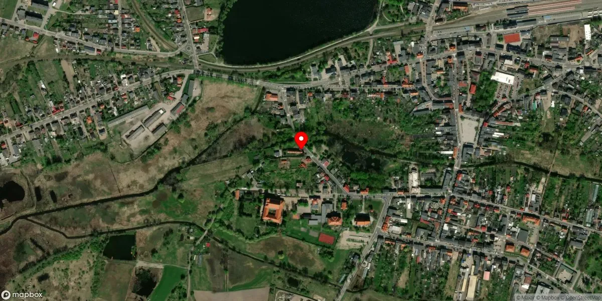 Satelitarny widok na Muzeum Regionalne w Wągrowcu