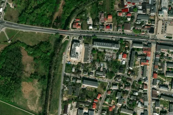 Widok z lotu ptaka: Muzeum Szlachty Mazowieckiej w Ciechanowie