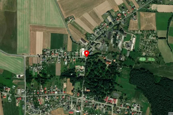 Widok z lotu ptaka: Muzeum w Lewkowie - Zespół Pałacowo - Parkowy