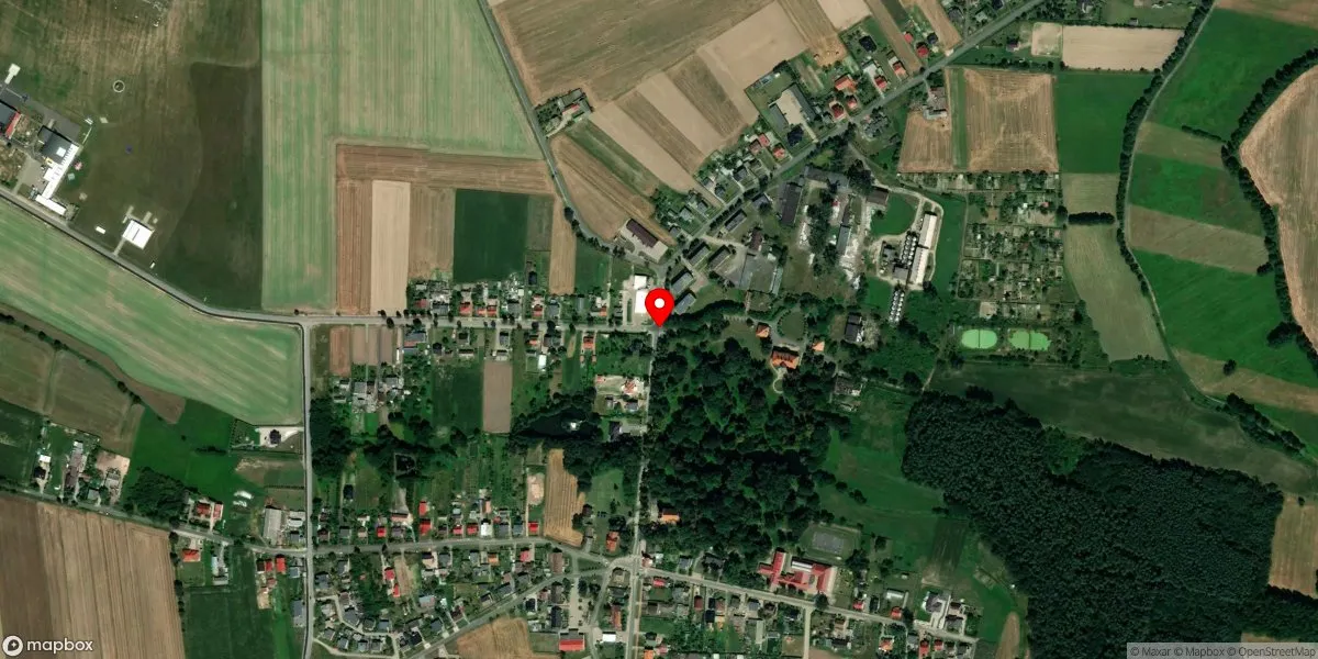 Satelitarny widok na Muzeum w Lewkowie - Zespół Pałacowo - Parkowy
