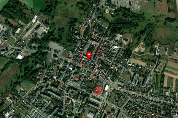 Widok z lotu ptaka: Muzeum w Praszce