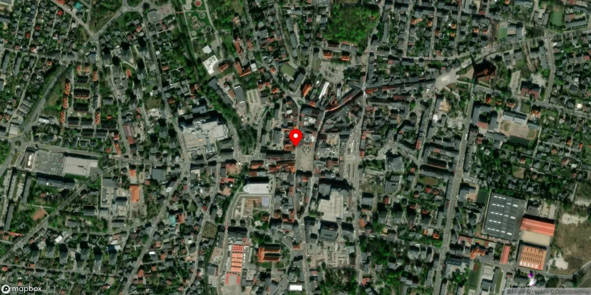 Satelitarny widok na Muzeum w Rybniku