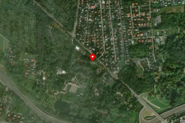 Widok z lotu ptaka: Muzeum Wsi Lubelskiej w Lublinie