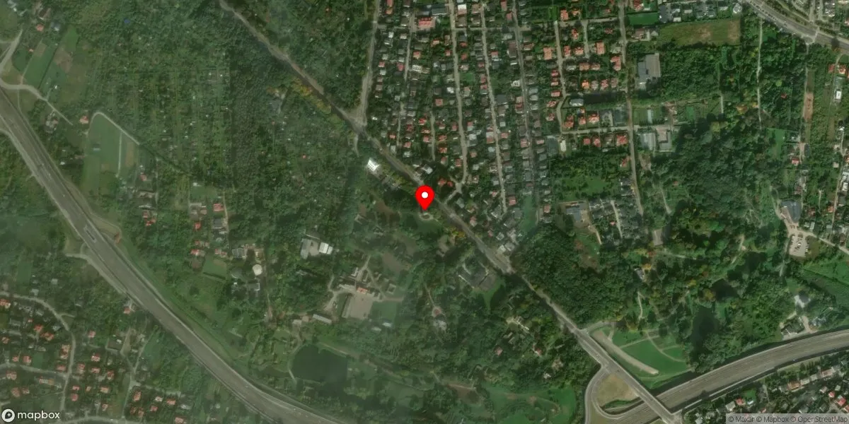 Satelitarny widok na Muzeum Wsi Lubelskiej w Lublinie