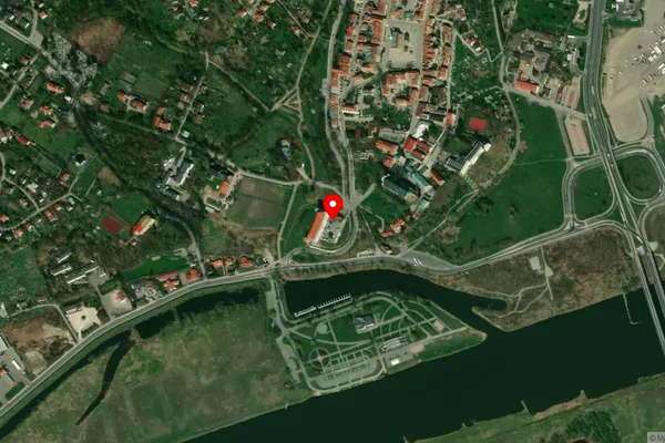 Widok z lotu ptaka: Muzeum Zamkowe w Sandomierzu