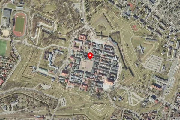 Widok z lotu ptaka: Muzeum Zamojskie w Zamościu