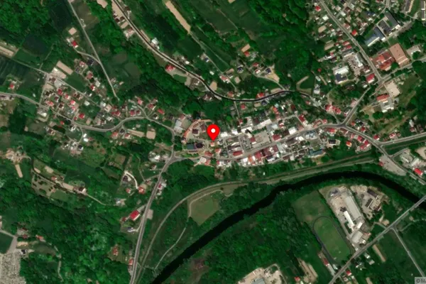 Widok z lotu ptaka: Muzeum Ziemi Bieckiej