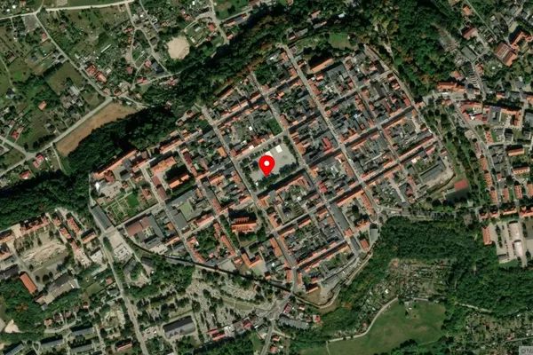 Widok z lotu ptaka: Muzeum Ziemi Chełmińskiej w Chełmnie