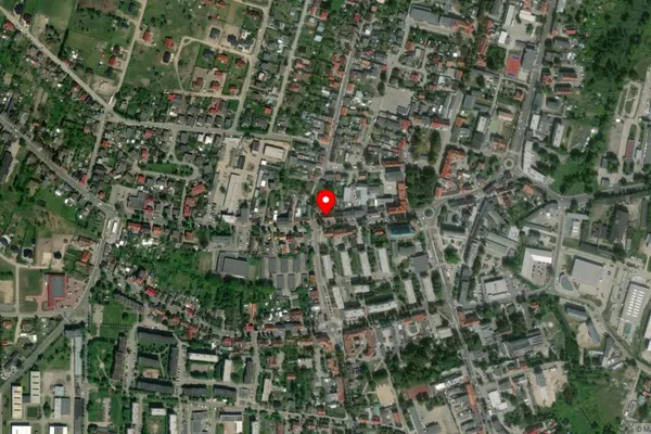 Widok z lotu ptaka: Muzeum Ziemi Nadnoteckiej im. Wiktora Stachowiaka w Trzciance