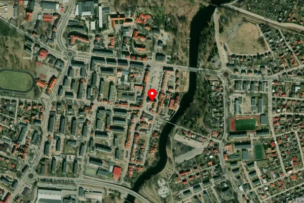 Widok z lotu ptaka: Muzeum Ziemi Piskiej w Piszu